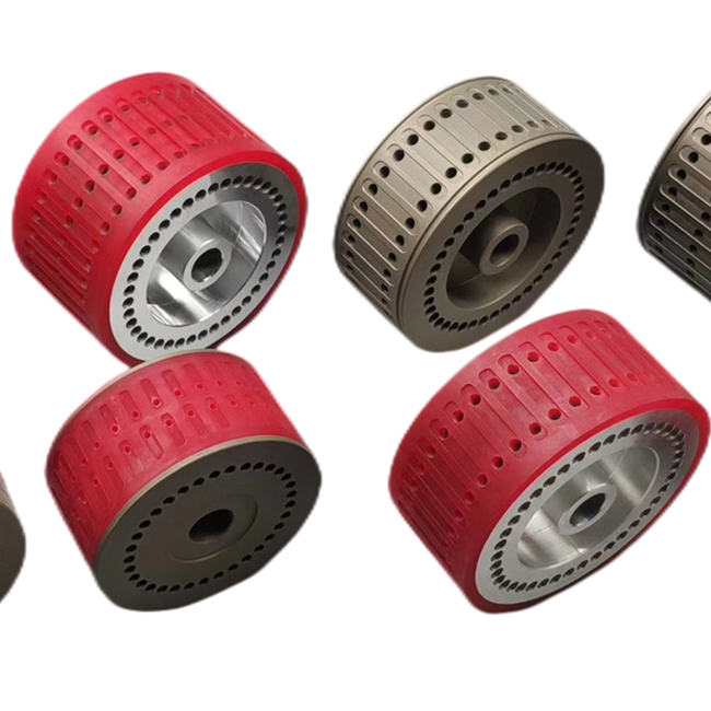 Champagne Color Mbo Folding Machine Suction Wheel Offset Printing Press