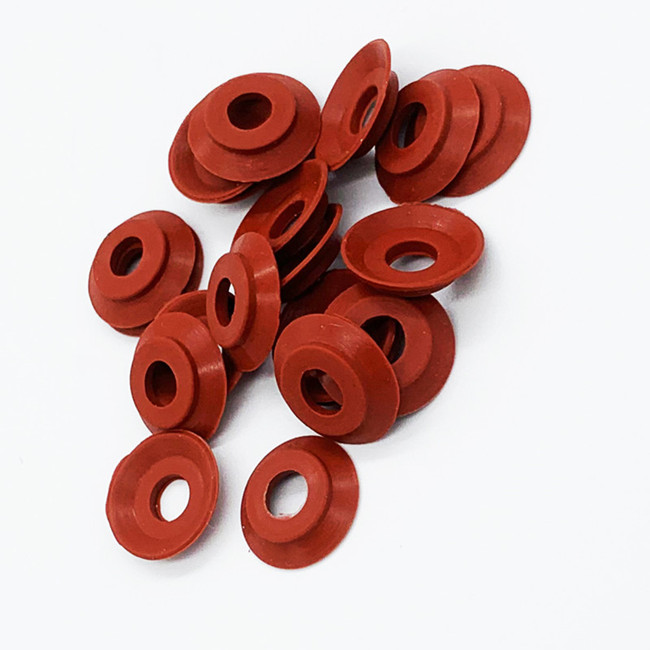 Suction Reversion Red 18x7mm Rubber Sucker Disc Offset Printing Spares