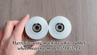  White Rubber Wheel