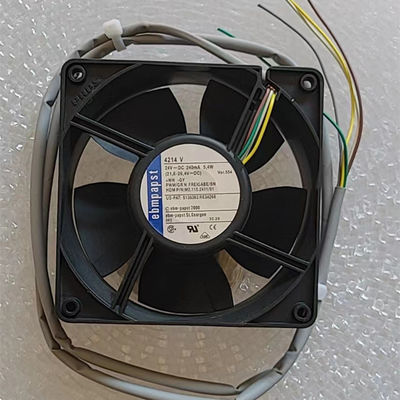 Original Heidelberg 5 Wires 24V DC Axial Fan for CD102 SM74 CD74 Printing Machines
