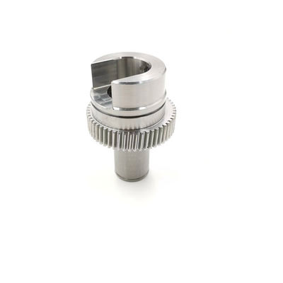 Light Gray Steel/Iron Gear Head Spindle Head 56x65mm for SM102 Printing Machine