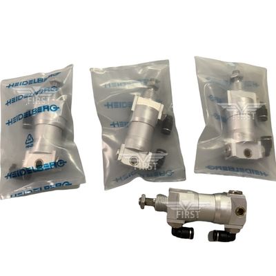 Aluminum Material Cylinder Valve Customized Solenoid Valve for Heidelberg Parts with 300g Net Weight