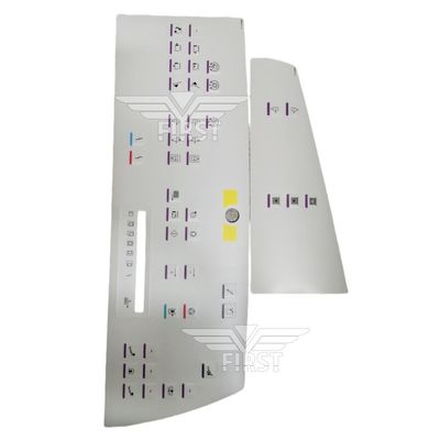 White Color Membrane Panel Symbol Letter Label For Heidelberg SM102 Printing Machine Sticker in 63*21.2 or 37*15.5CM Size