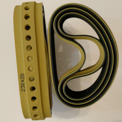 Yellow Delivery Suction Tape 3x 5x M2.015.870 20mm Printer Spares Belt