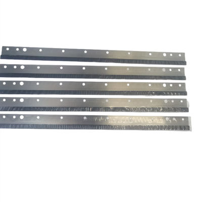 Silver Color Rubber/Iron Wash Up Blades 690x50x12 Holes for KORD64 Printing Press Spare Parts