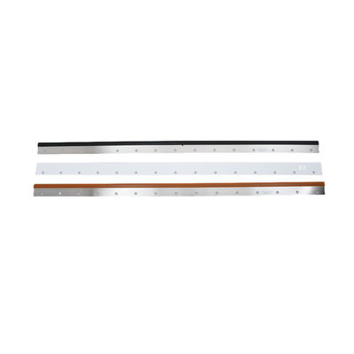 White Wash Up Blades KOMORI L40/S40 Length 1110mm 15 Holes Printing Press Spare Parts