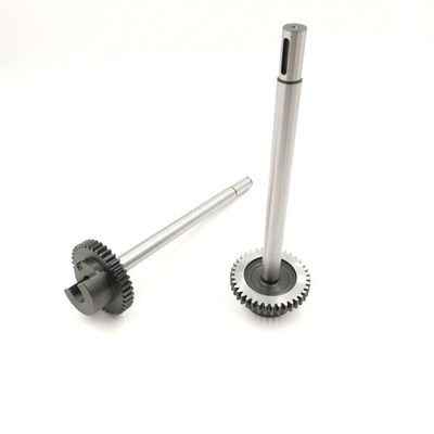 38 Teeth Stainless Iron Gear Shaft with Polished Surface for MO Printing Machine Driver Gear