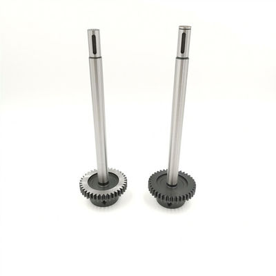 38 Teeth Stainless Iron Gear Shaft with Polished Surface for MO Printing Machine Driver Gear