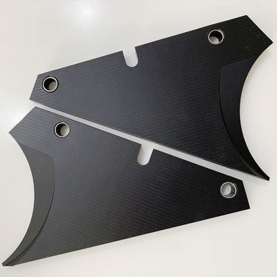 Dark Gray Color End Plate for Roland 700 Ink Duct End Blocks 160x85mm Printing Machine Part