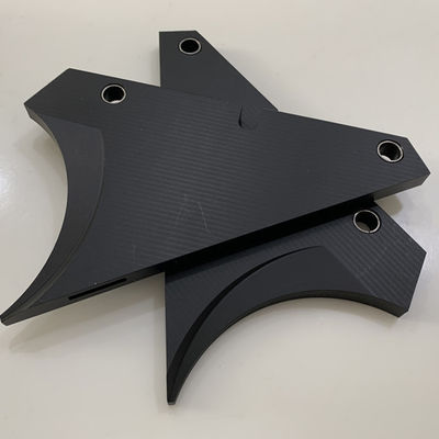 Dark Gray Color End Plate for Roland 700 Ink Duct End Blocks 160x85mm Printing Machine Part