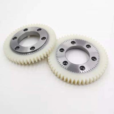 Light White 51 Tooth Nylon Gear for KBA 105 Printing Machine Water Roller Gear