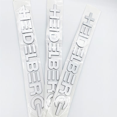 Gray Heidelberg Symbol Letter Label for SM52 SM74 SM102 Offset Printing Machine Wordmarks
