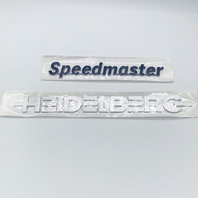 Gray Heidelberg Symbol Letter Label for SM52 SM74 SM102 Offset Printing Machine Wordmarks