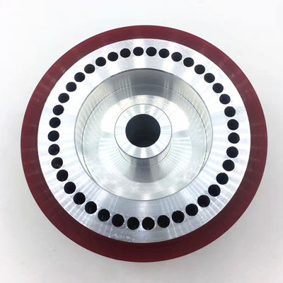 Champagne Color Wear-Resisting Suction Wheel Rubber Wheel for Offset Printing Machine with Customizable Size