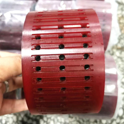 Champagne Color Wear-Resisting Suction Wheel Rubber Wheel for Offset Printing Machine with Customizable Size