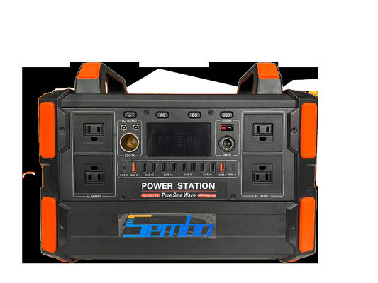 1000W 1048Wh Energy Storage Power Source with Lithium Iron Phosphate Battery and Sine Wave Output