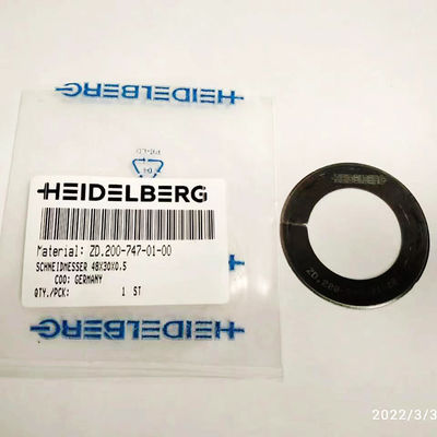 ZD.200 747 01 00 Heidelberg Disc Knife  Slitter Wheel Stahl Slitting Knife Trimming Blade