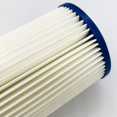 White 245*65*30mm Oil Filter with High End Paper and Steel Wire for Heidelberg Printing Machine Spare Parts