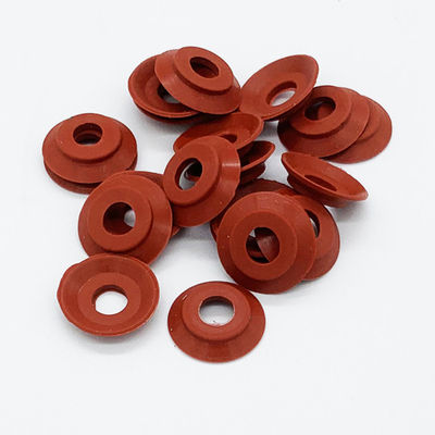 Wine Red 18x7mm Durable Rubber Sucker Suction Reversion Disc for Printing Machine Spare Parts