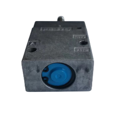Original Factory FESTO Solenoid Valve MFH-3-1/8S Series 0692 Aluminum and Copper Light Gray for Offset Printing Machine