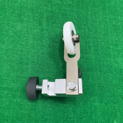 White Rubber Hard Wheels With Support Printing Machine Parts 6 X 60mm 8 X 60mm