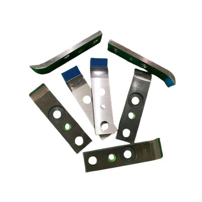 Carbon Steel Gripper For SOR HD Offset Printing Middle Hole 5mm Size 75mm X 18 X 4mm