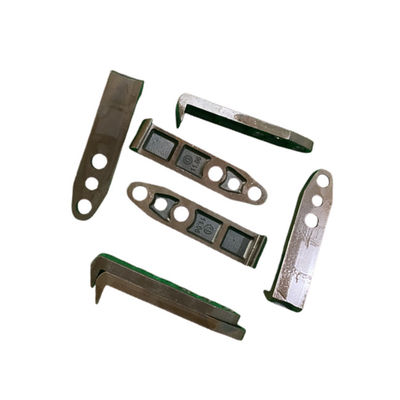 70mm X 16 X 5mm Brown Steel Gripper For Offset Printing Middle Hole 6mm HD