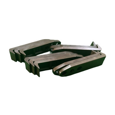 70mm X 16 X 5mm Brown Steel Gripper For Offset Printing Middle Hole 6mm HD