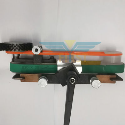 Plastic / PVC / Rubber Brush Wheel With Support For Die Cutter BOBST Offset Printing Parts