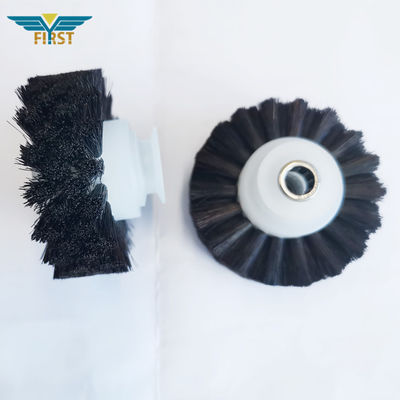 Black 60*8.5*35mm Brush Wheel For KBA Printing Machine Parts