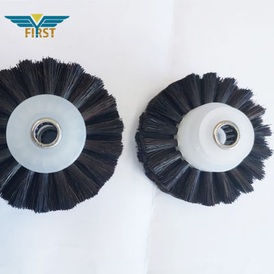 Black 60*8.5*35mm Brush Wheel For KBA Printing Machine Parts