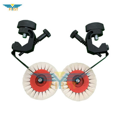 Heidelberg Wheel Brush with Polishing Surface Treatment and Pig Hair Iron Material for Printing Machines OEM Available