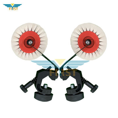 Hard White C4.320.104F Brush Wheel For Surface Treatment Offset Printing Parts