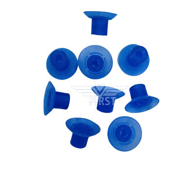 Blue Color Poly And Rubber Sucker For Die Cutting Machine 32*18mm High Feet Sucker