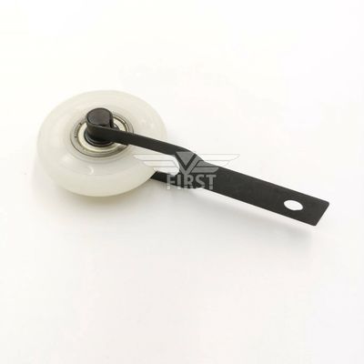 Chinese Hard Brush Wheel Printer Machine Feeder Brush With Support