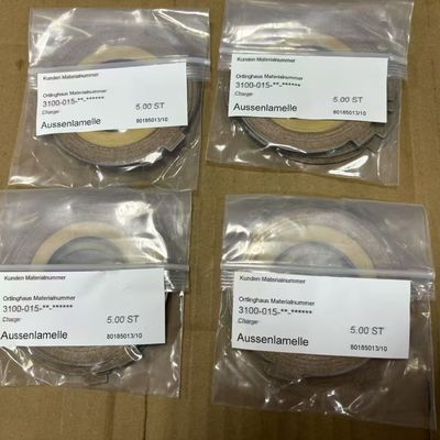 Copper Plated Wear Resistant Brake Pad for Man Roland Printer with Precise Braking