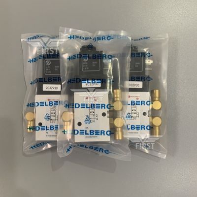 Iron/Aluminum Cylinder Solenoid Valve for Heidelberg Printing Machine with Fast Shipping