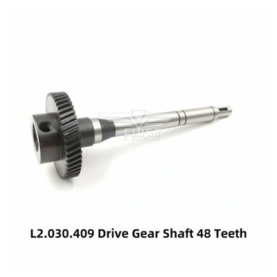 Stainless Iron Gear Shaft with 48 Teeth for CD74 XL75 Offset Printing Press Spare Parts