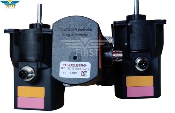 1.5Nm Black Geared Motor R2.122.1311 Heidelberg Motors Offset Printing Spare Parts