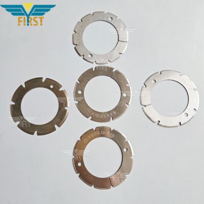 Heidelberg-Stahl Folding Machine Cutting Blades in White Steel - U-shaped and V-shaped Options for Wear Resistance