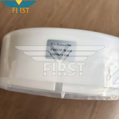 Wash Up Blade for Roland 700 with 1102×56×1mm Dimensions and 13 Holes in High Plastic
